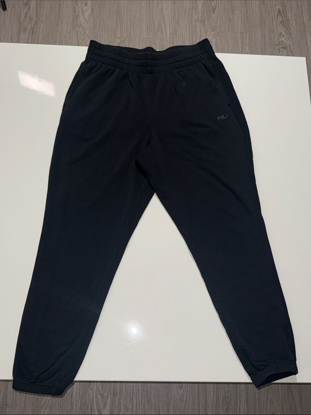 Fila Black Men's Jogger Sweatpants